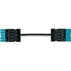Wieland GST18I5 Kabelis kištukas/lizdas HF CPR: Eca 1.5mm2 mėlynas L=3M