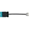 Wieland GST18I5 Kabelis, lizdas/laisvas, HF CPR: Eca 1.5mm2 mėlynas, L=3M