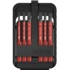 Grąžtas Wiha „slimBit“ elektrinių antgalių rinkinys, 6 vnt., Pozidriv, lizdas, PZ 1, PZ 2, 2,5, 3,5, 5,5, 6,5 mm, 142 g