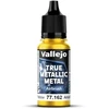 Vallejo Vallejo: 77.162 - True Metallic Metal - Airbrush - Radiant Geltona (18 ml)