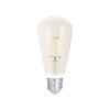 WiZ Wiz G2 Tw+ Dimming St64 E27 Skaidri stiklo lemputė 12 W Balta Filament Clear