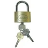 Wonday Zamek szyfrowy Safe tool 40 mm mosiądz i nerūdijantis plienas