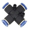 Woody Įspaudžiamas kryžminis antgalis 12 mm kompresoriaus valikliui