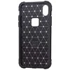 Dėklas X-SHIELD X-Shield iPhone XR kietas dangtelis – juodas
