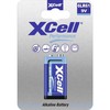 XCell baterijos, šarminės, 6LR61, 9V, 1 vnt.