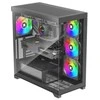 Xilence Technology Xilence XG171, Midi Tower, PC, Juoda, ATX, micro ATX, Mini-ITX, SPCC, Žaidimų