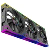 Ventiliatorius Xilence Performance A+ XPF360.ARGB 120 mm PWM ARGB 3 vnt. rinkinys juodas (XF072)