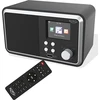 Radijas Xoro DAB 300 IR, internetinis radijas, DAB+, BT, USB, UPnP, juoda