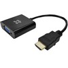 „XtremeMac“ ADAPTERIS HDMI=> VGA, HDMI A tipo (standartinis), VGA (D-Sub), kištukas, lizdas, 1920 x 1080 pikselių, 1280 x 1024 (SXGA), 1600 x 1200 (UXGA), 1920 x 1080 (HD 1080)