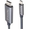 MCL XWH-ACH2-13, 2 m, USB C, HDMI A tipo (standartinis), kištukas, kištukas, tiesus