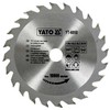 YATO WIDI diskinis pjūklas 130x16 mm 24 dantu 6050
