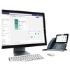 Yealink MP58 „Microsoft Teams“ leidimas, IP telefonas, pilkas, laidinis ragelis, stalinis, „Android“, „Microsoft Teams“
