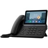 Yealink-SIP-T87W, IP telefonas, juodas, laidinis ir belaidis ragelis, stalinis, 1000 įrašų, mygtukai