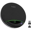 Yealink SP96 su USB-C/A garsiakalbiu, universalus, juodas, atsiliepti / baigti skambutį, „Bluetooth“ susiejimas, „Microsoft Teams“ mygtukas, nutildyti, susiejimas, leisti / pristabdyti, atmesti..., 6,5 cm, laidinis ir belaidis, USB / „Bluetooth“