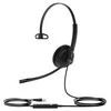 Yealink UH34 SE Mono Teams USB-A, laidinis, skambučiai / muzika, 20–20 000 Hz, 88 g, ausinės, juodos