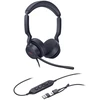 Yealink UH34 Dual Teams USB-C/A ausinės, laidinės, 20 - 20000 Hz, biurui/skambučių centrui, 162 g, ausinės, juodos