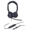 Yealink UH46 Dual UC USB-C/A Ausinės, su laidu, 20 - 20000 Hz, Office/Call center, 166 g, Ausinės, Juodas