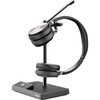 Yealink WH62 DECT belaidės ausinės su mikrofonu DUAL TEAMS, asmeninė garso konferencijų sistema, juoda, 100–10000 Hz, (WH62 DUAL TEAMS)