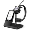 Yealink WH66 dvigubos UC-DECT belaidės ausinės, Belaidės, Biuras / Skambučių centras, 20–20 000 Hz, 127 g, Ausinės su mikrofonu, Juoda