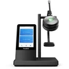 Yealink WH66 DECT belaidės ausinės MONO TEAMS, Belaidės, Biuras / Skambučių centras, 20 - 20000 Hz, 478 g, Asmeninė garso konferencijų sistema, Juoda