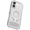 Dėklas ZAGG Crystal Palace Snap KS MagSafe Case with Stand for iPhone 17 - Clear
