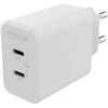 Zagg International Mophie Gan Charger - 45W sieninis įkroviklis (2x USB-C) (baltas) | Tiekimas
