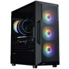 Zalman I3 NEO V2 Juodas, Midi bokštas, PC, Juoda, ATX, Mini-ITX, Plastikas, Plienas, Grūdintas stiklas, 16 cm