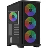 Zalman Z10 PLUS, Midi bokštas, PC, Juoda, ATX, Mini-ATX, Mini-ITX, Plastikas, Plienas, Grūdintas stiklas, Žaidimams