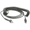USB kabelis Zebra USB-A - RJ-45 4,6 m juoda (CBA- U29- C15ZBR)