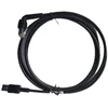 Zebra CBL-U20755-01, Prailginimo kabelis, Juodas, USB A, RJ-50, Tiesus, Kampus