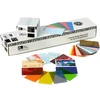 Zebra color PVC card - žalias, 30 mil (500 cards)