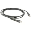 Zebra Jungiamasis kabelis, USB jungiamasis kabelis, USB, ilgis: 2,1 m, tiesus, kabelio kodas: U01 (CBA-U01-S07ZAR)