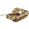 ZEGAN vokiškas Leopard 2 nuotolinio valdymo airsoft tankas 1:18, 2.4G