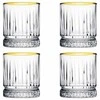 Pasabahce Stiklinių rinkinys viskiui Elysia Gold 355ml (4vnt)