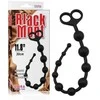 Black Mont Juodas Mont Anal karoliukai orgazmo kamuoliukai grandinėlė seksas 34cm