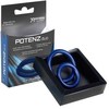 Mėlyna JOYDIVISION POTENZduo Mėlyna XL Dual Support Rings - Flexible Silicone