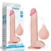 Lovetoy Dildo tikroviškas siurbtukas ir ejakuliacijos varpa