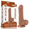 LOVETOY 7 colių slankioji oda, dviejų sluoksnių Dong Brown