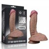 „Lovetoy“ storas, gyslotas dildo, realistiškas apimtis 21,5 cm