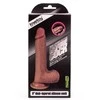 Lovetoy Platinum 8 colių dvigubo sluoksnio platininis silikoninis penis