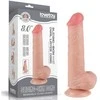 LOVETOY 8 colių slankiojančios odos dvigubo sluoksnio Dong minkštimas