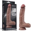 LoveToy 8,5 colio dvisluoksnis silikoninis varpa