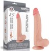LoveToy 8,5 colio slankiojančios odos dvisluoksnis Dong minkštimas