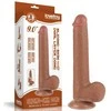 LOVETOY 9'' slankiojančios odos dvisluoksnis drabužis, rudas