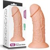 LoveToy 9,5 colio realistiškas lenktas dildo