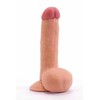 Lovetoy Dildo tikroviškas siurbtukas, gyslas 18 cm