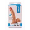 „Lovetoy“ kūno spalvos dildo, tikroviško penio išvaizdos, 20 cm