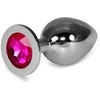 LOVETOY Large Sidabrinis Plug Fuchsia