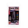Lovetoy Silicone analinis kištukas su laikikliu juoda 11 cm
