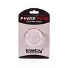 Lovetoy POWER PLUS varpos žiedas skaidrus